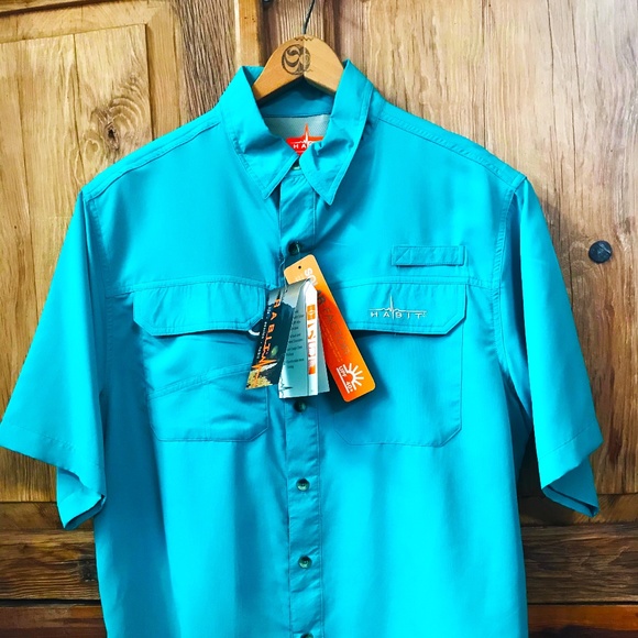 Habit River Guide 🏞Shirt, NWT, Performance UV+40 protection🏞 - Picture 1 of 5